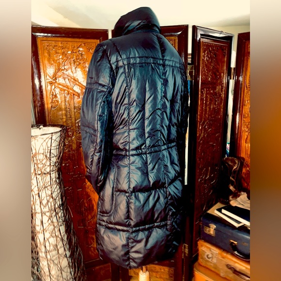 Geox Respira Puffer Quilted Feather Down Coat - Picture 9 of 16